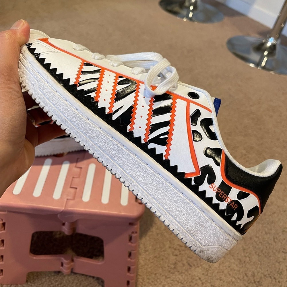 ADIDAS Rich Mini Superstar OT Tech Women Size 8 - Picture 5 of 10